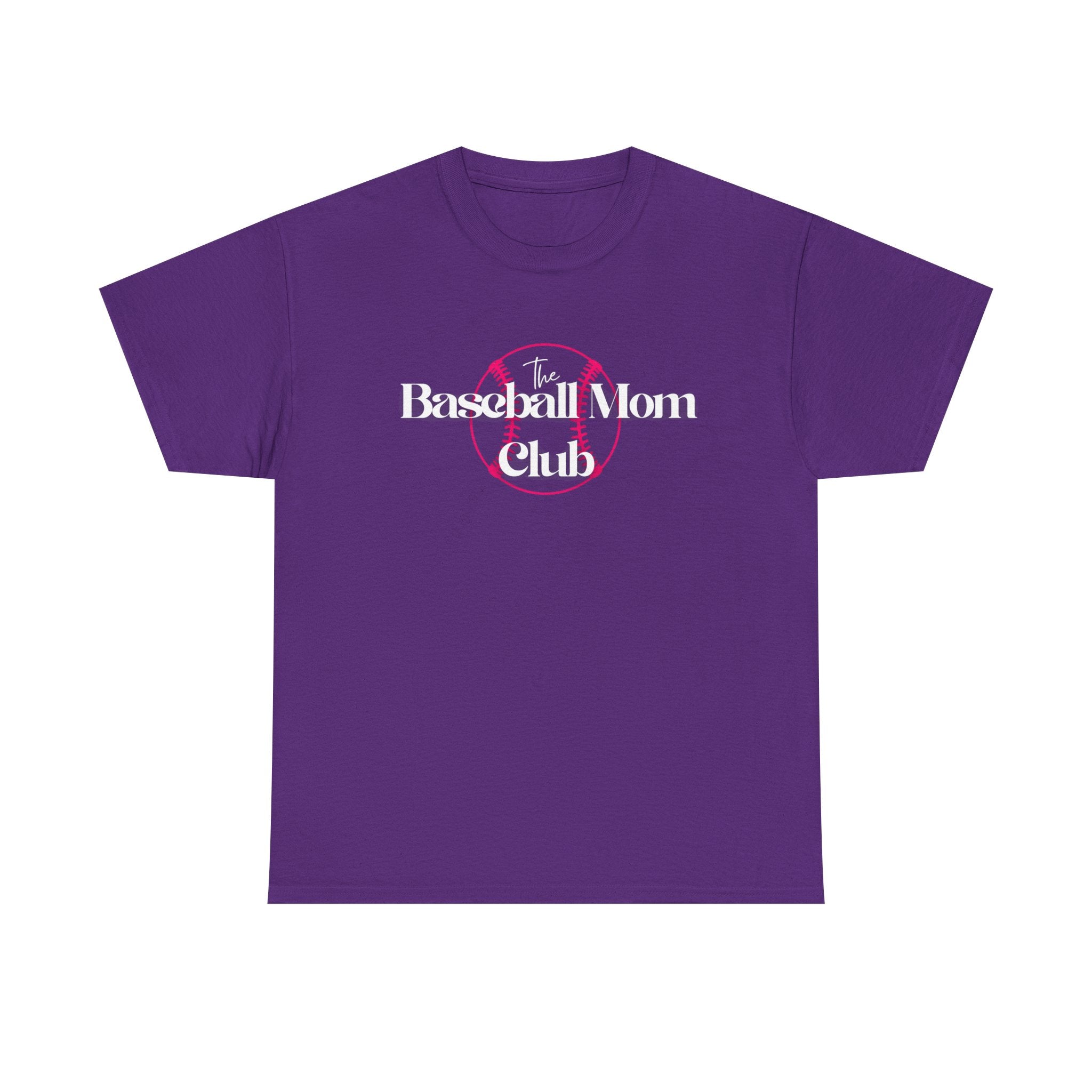 Baseball Mom Club Adult Tee