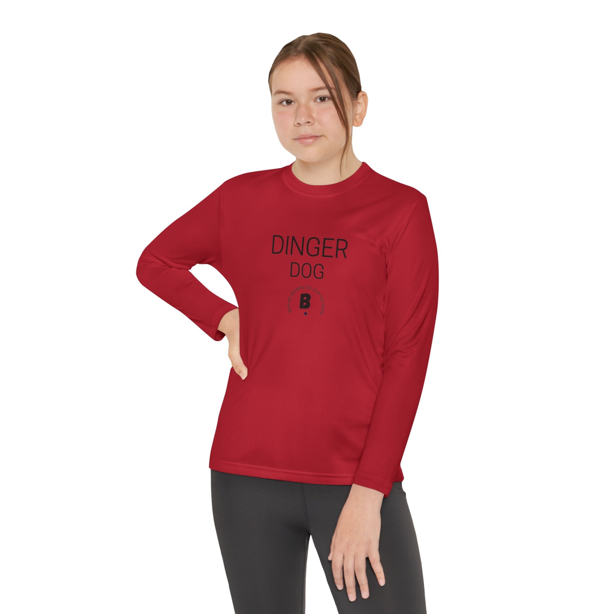 Dinger Dog Youth Long Sleeve Shirt