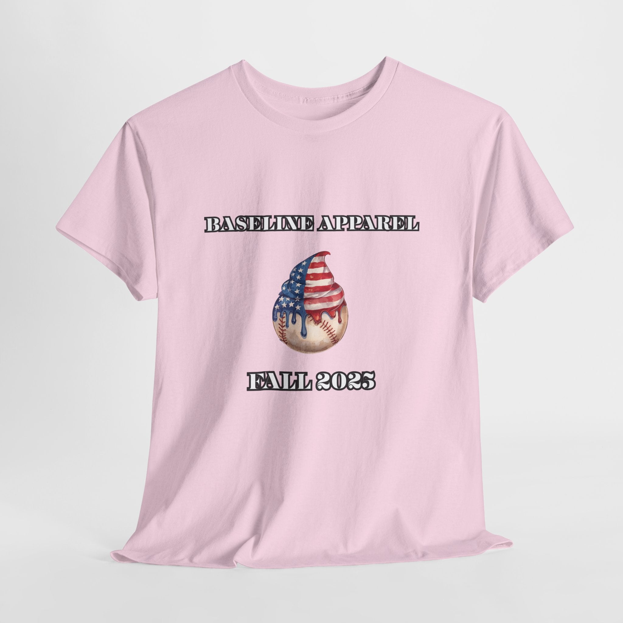 Ice Cream Baseball Adult Tee