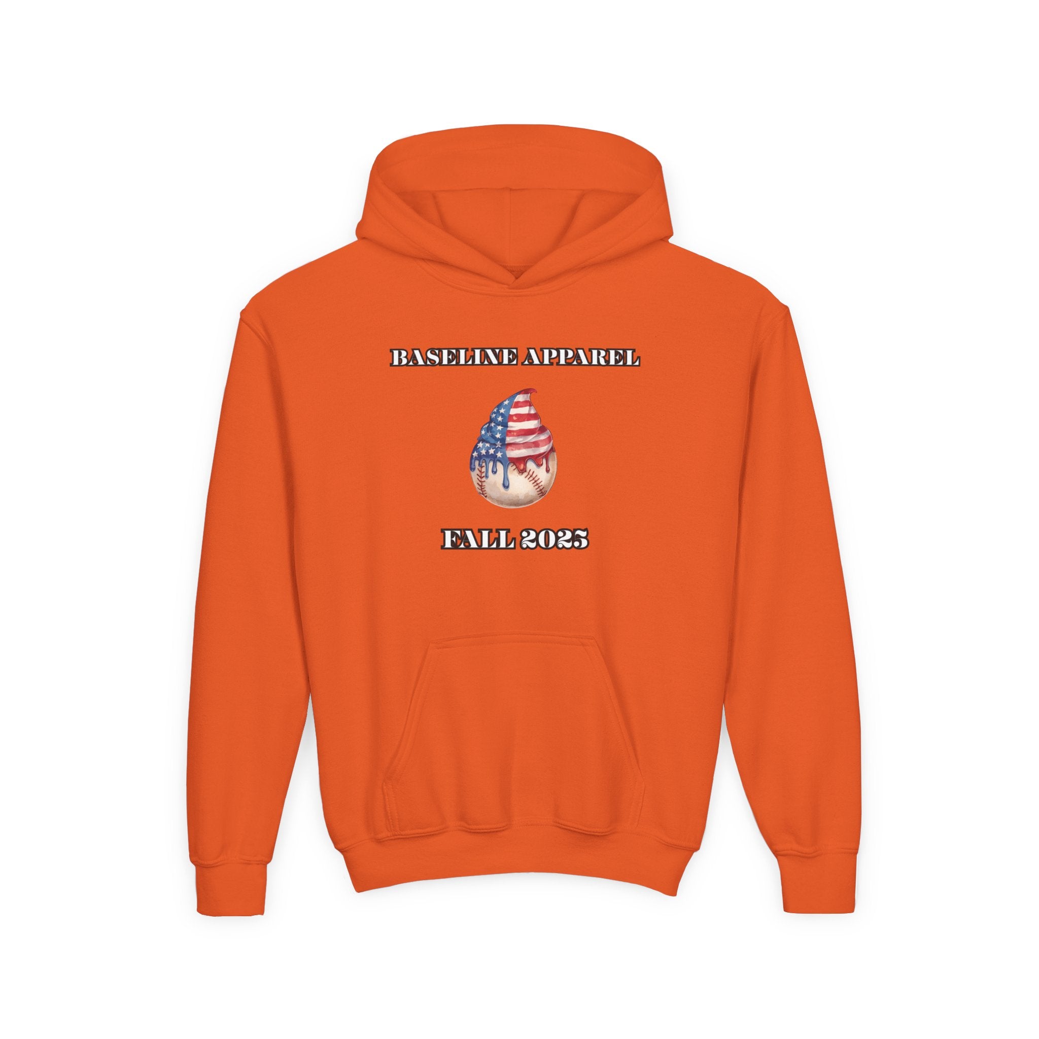 Ice Cream Baseball Youth Hoodie