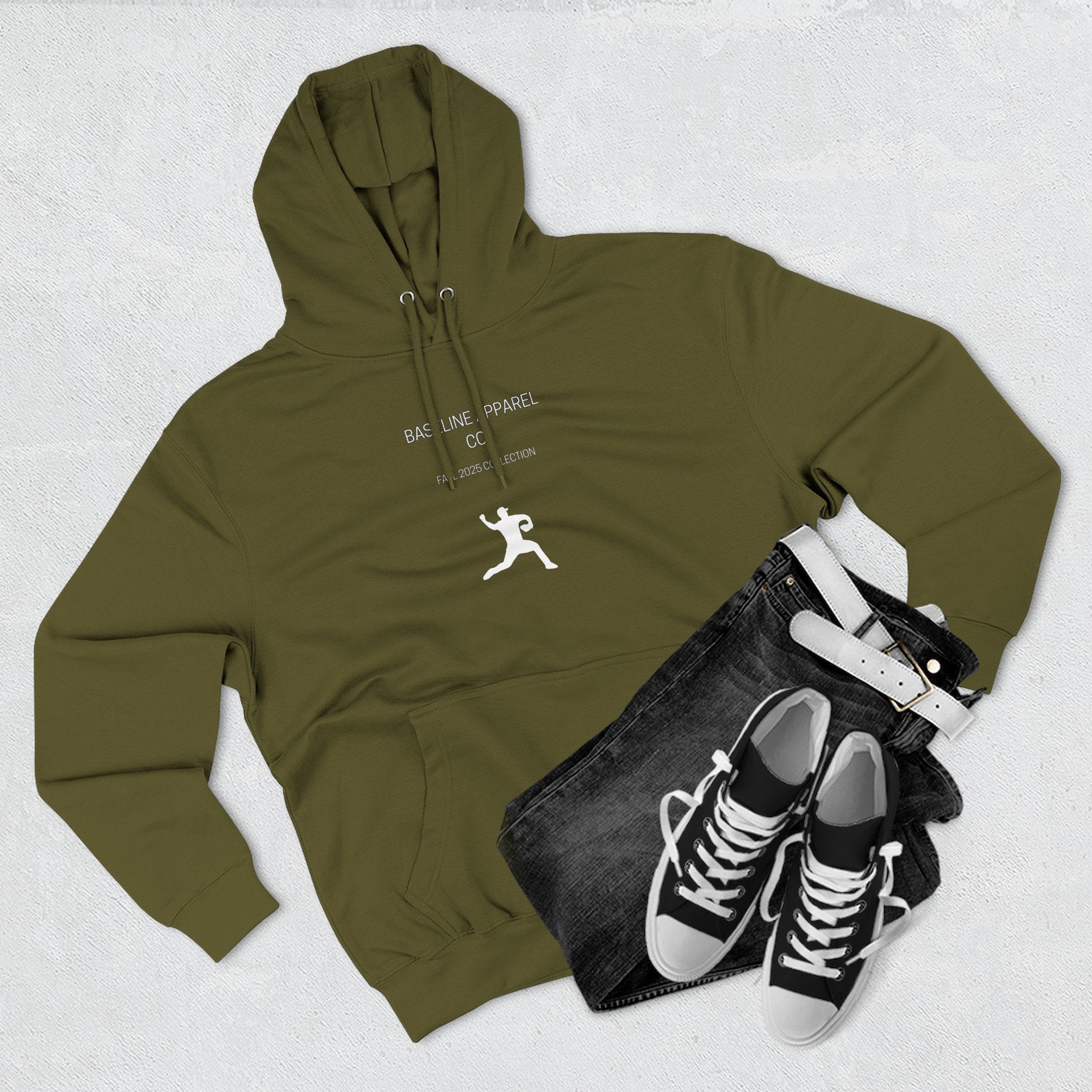Baseline Apparel Adult Fleece Hoodie