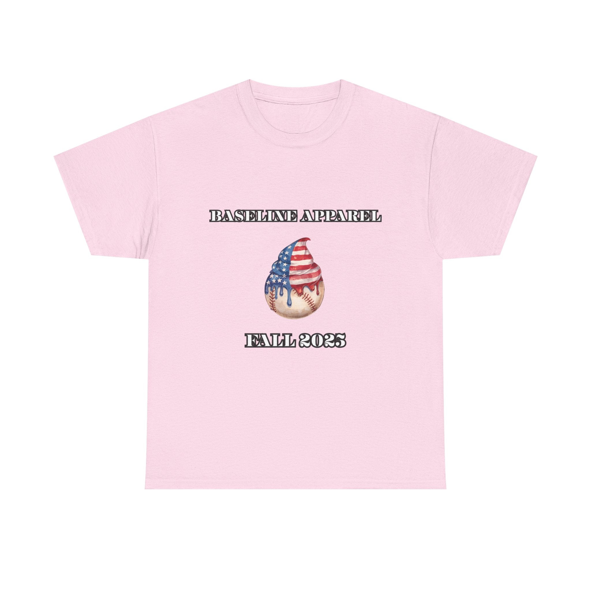 Ice Cream Baseball Adult Tee