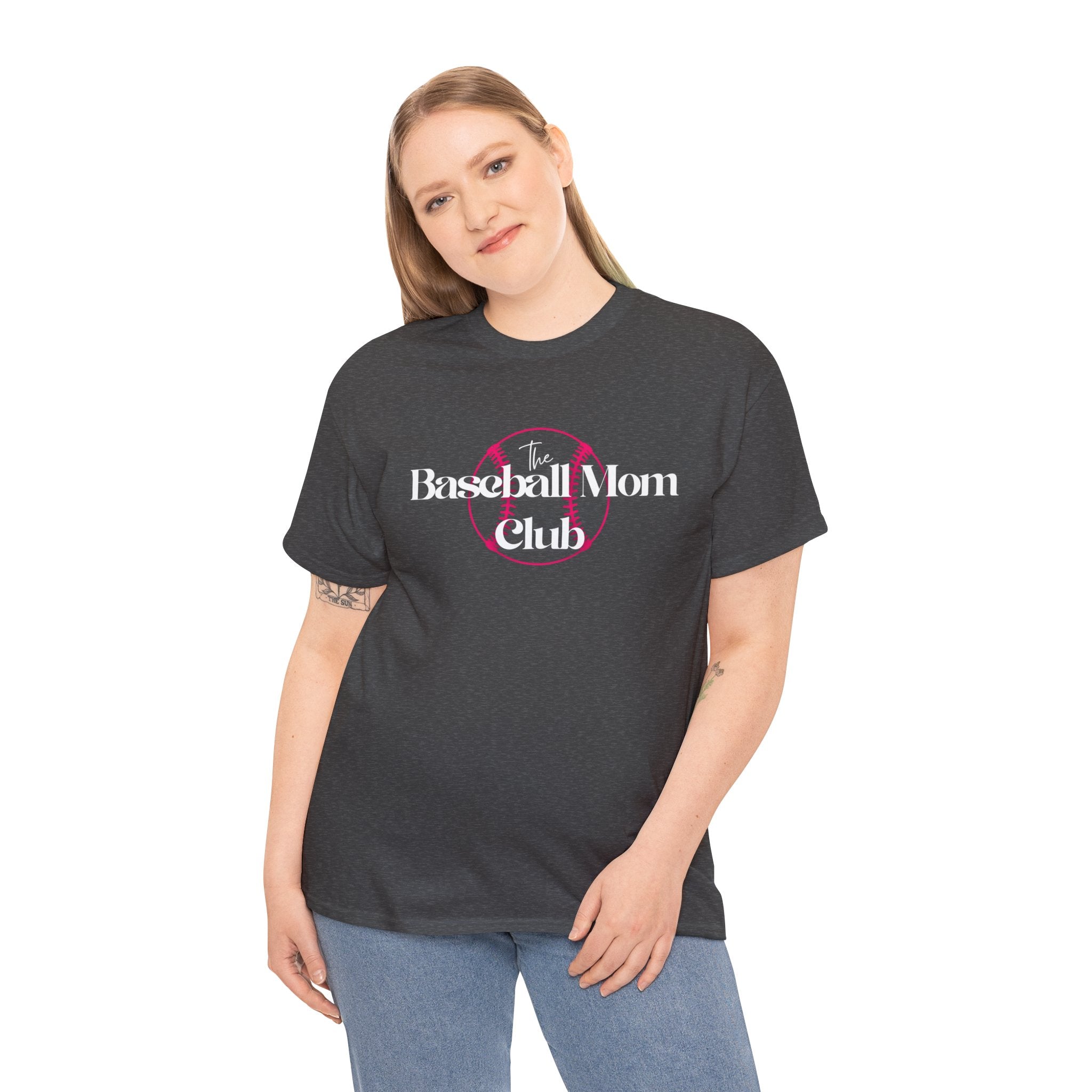 Baseball Mom Club Adult Tee