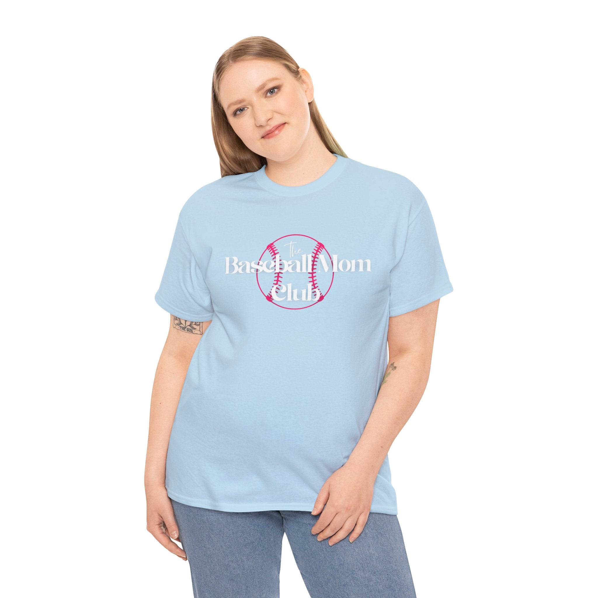 Baseball Mom Club Adult Tee