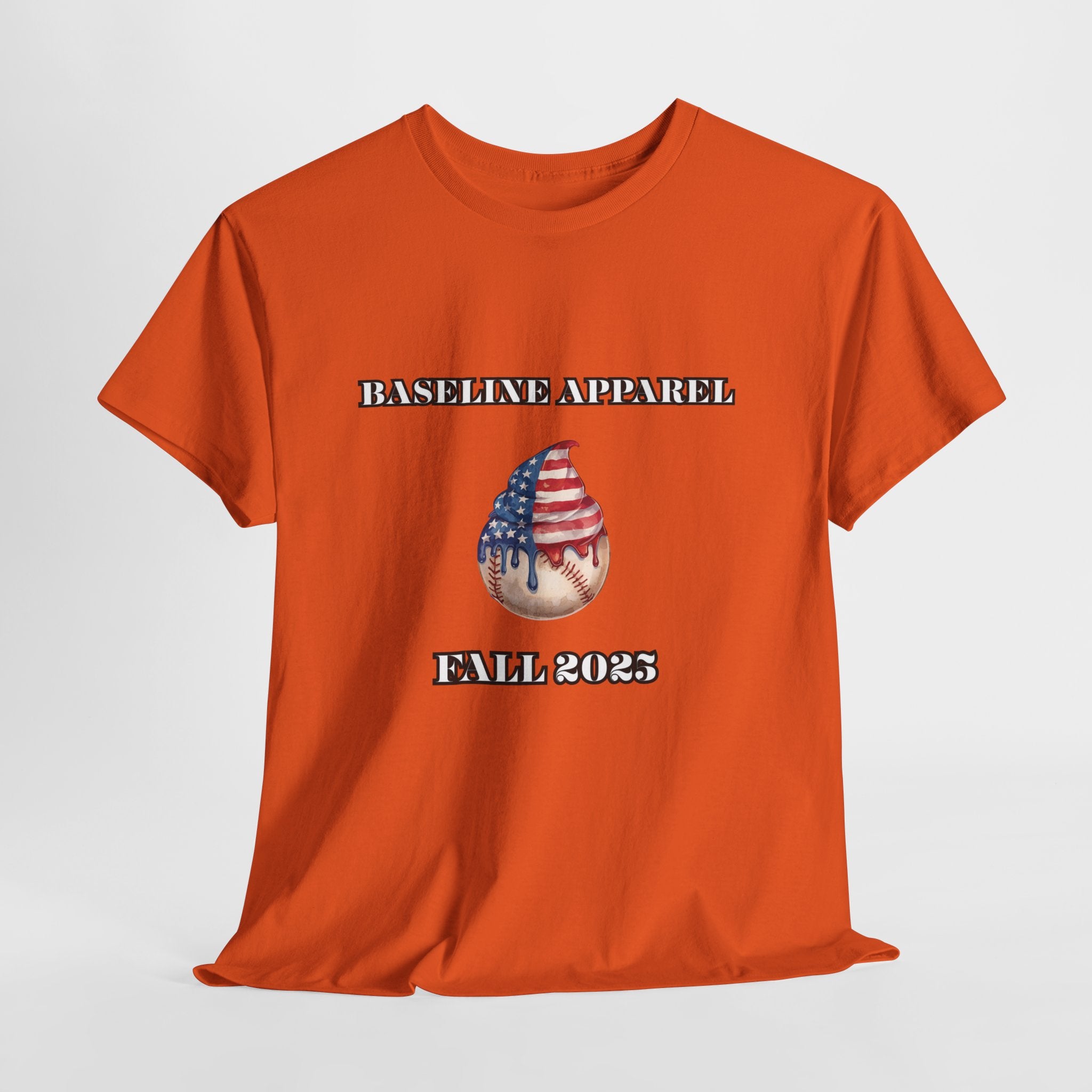 Ice Cream Baseball Adult Tee