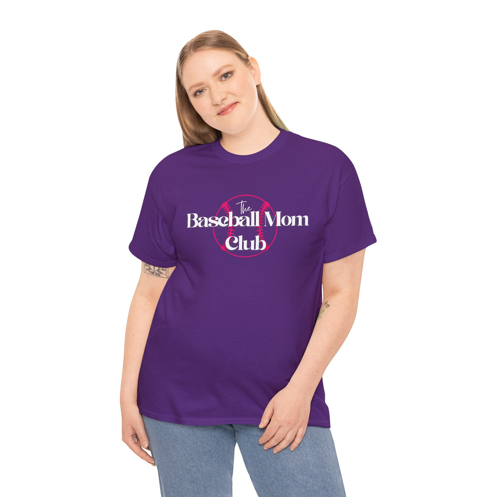 Baseball Mom Club Adult Tee