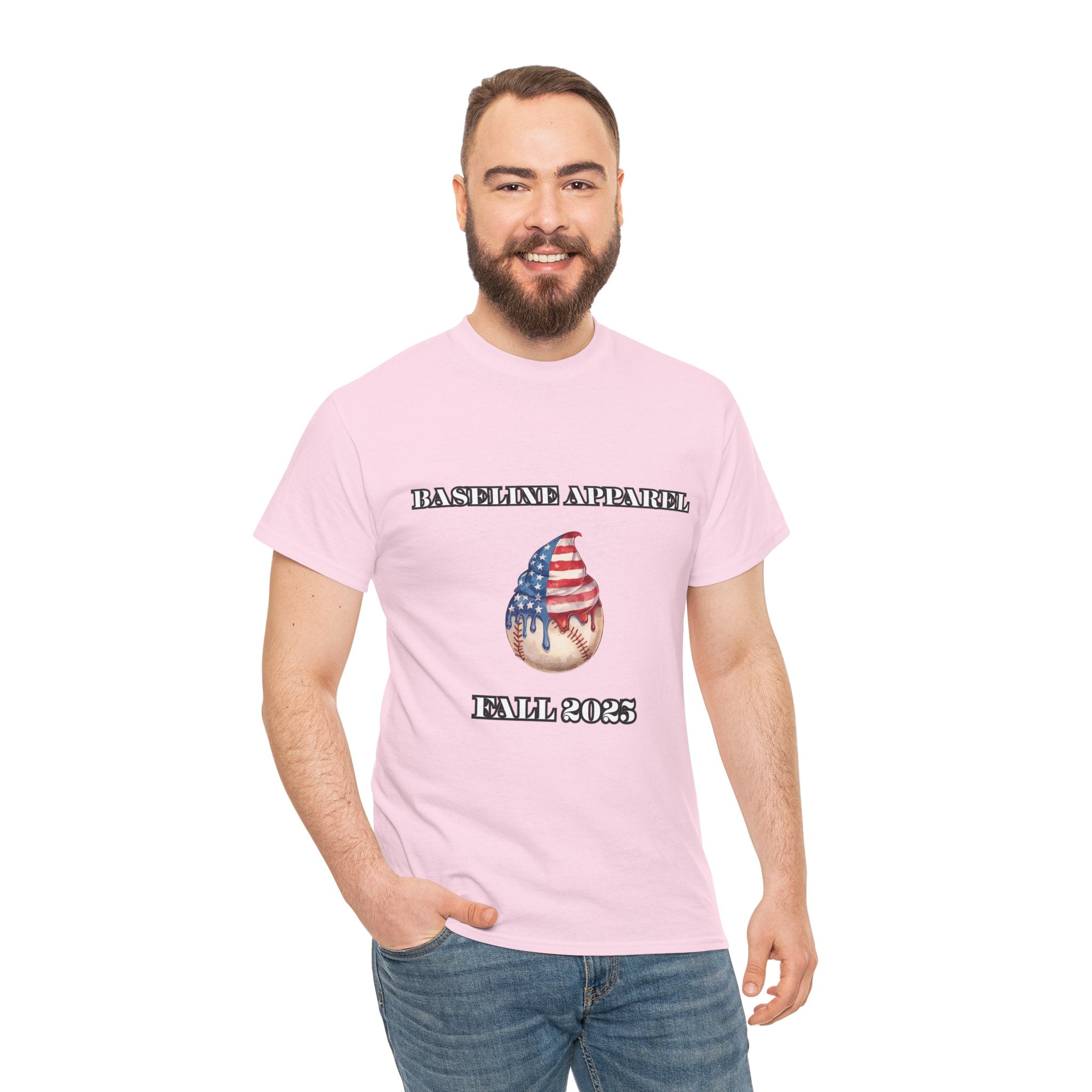 Ice Cream Baseball Adult Tee