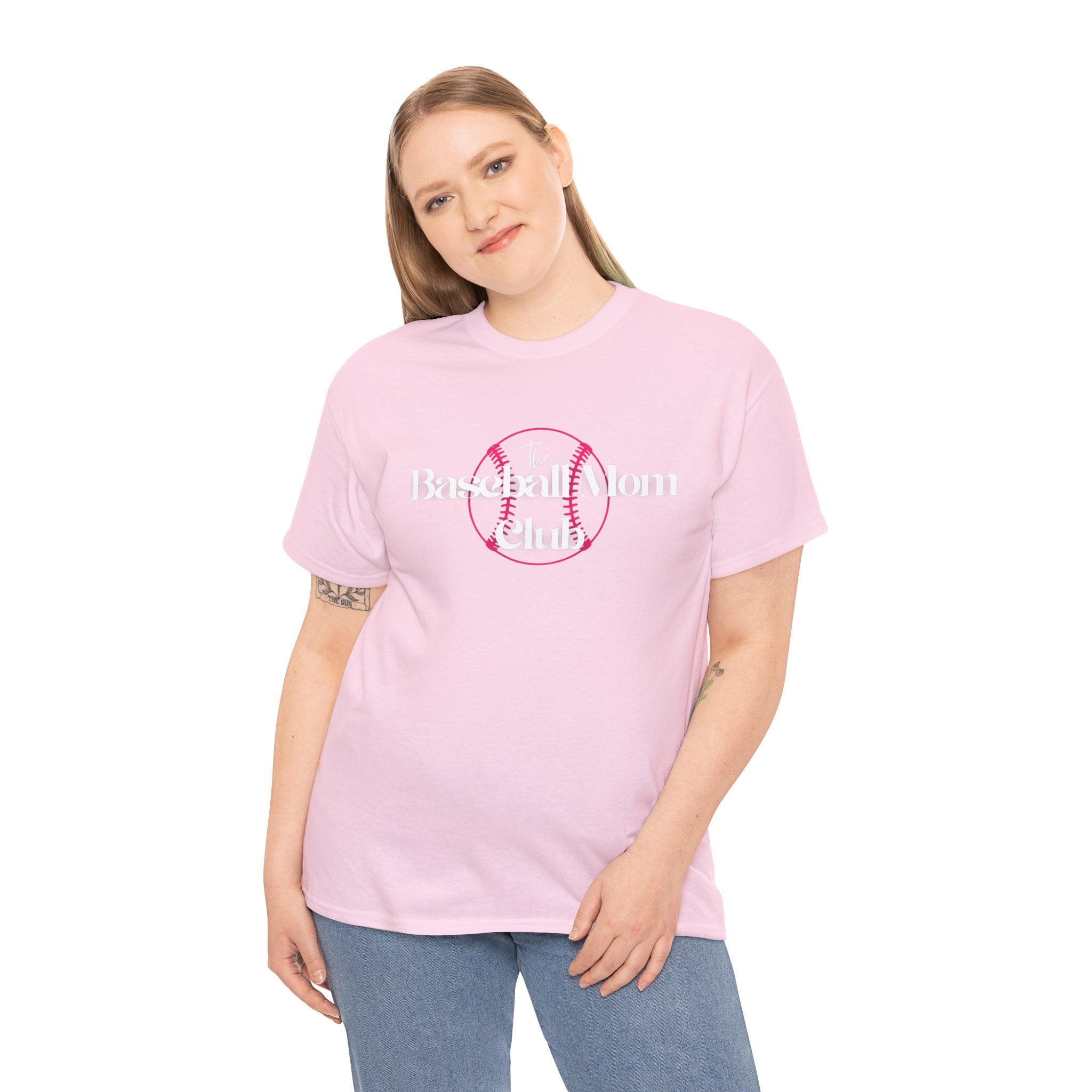 Baseball Mom Club Adult Tee