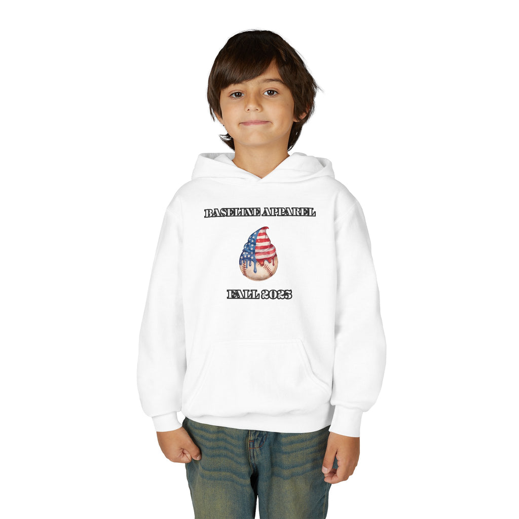 Ice Cream Baseball Youth Hoodie