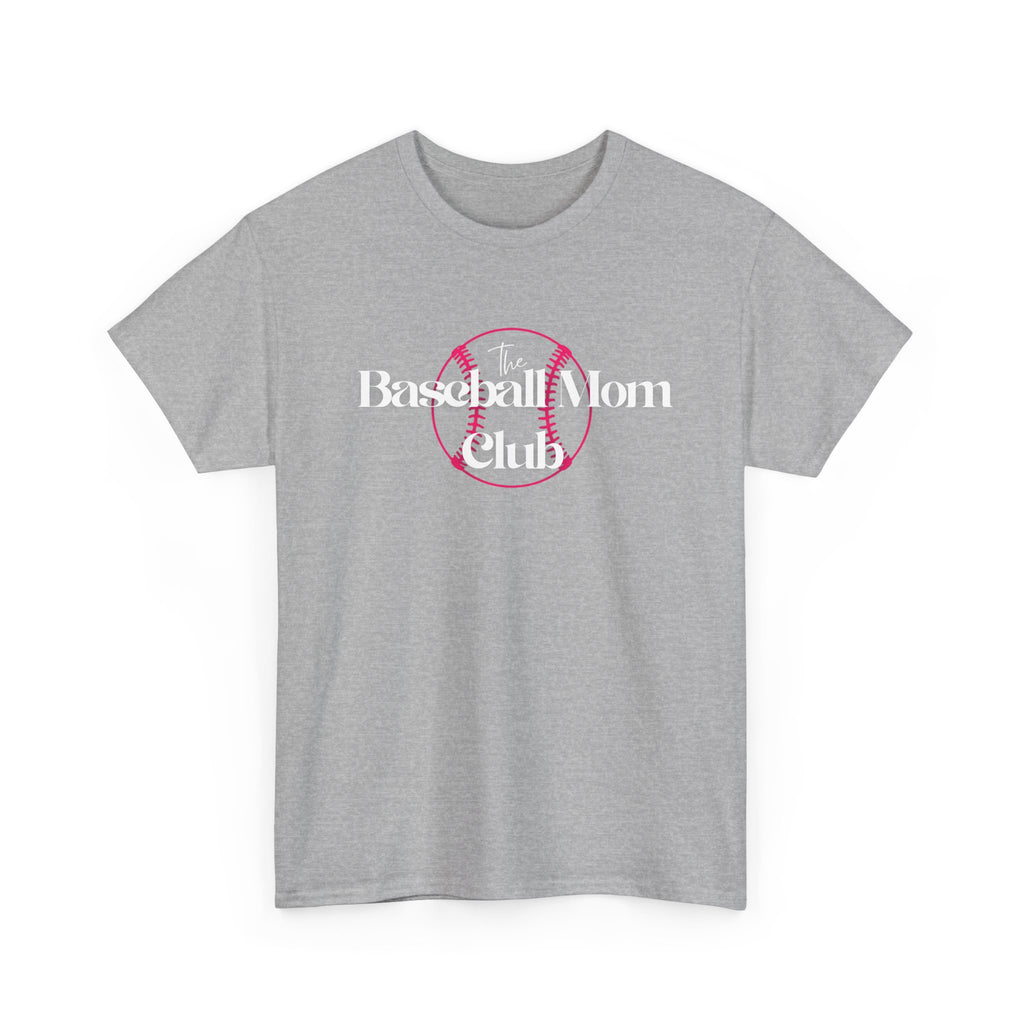 Baseball Mom Club Adult Tee
