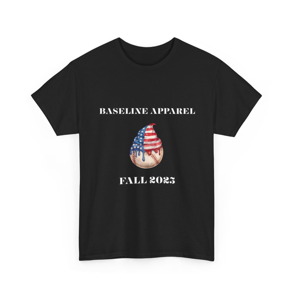 Ice Cream Baseball Adult Tee