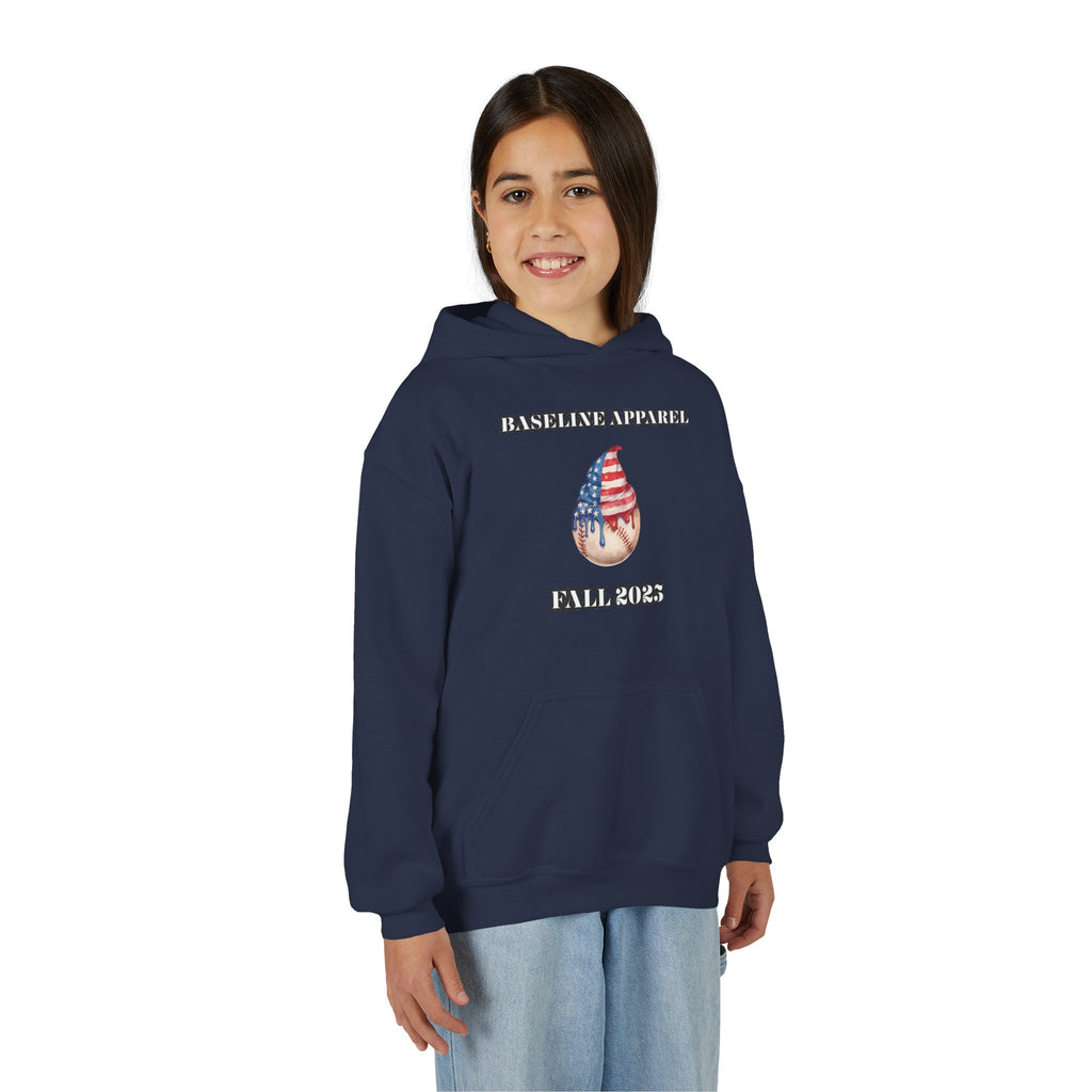 Ice Cream Baseball Youth Hoodie