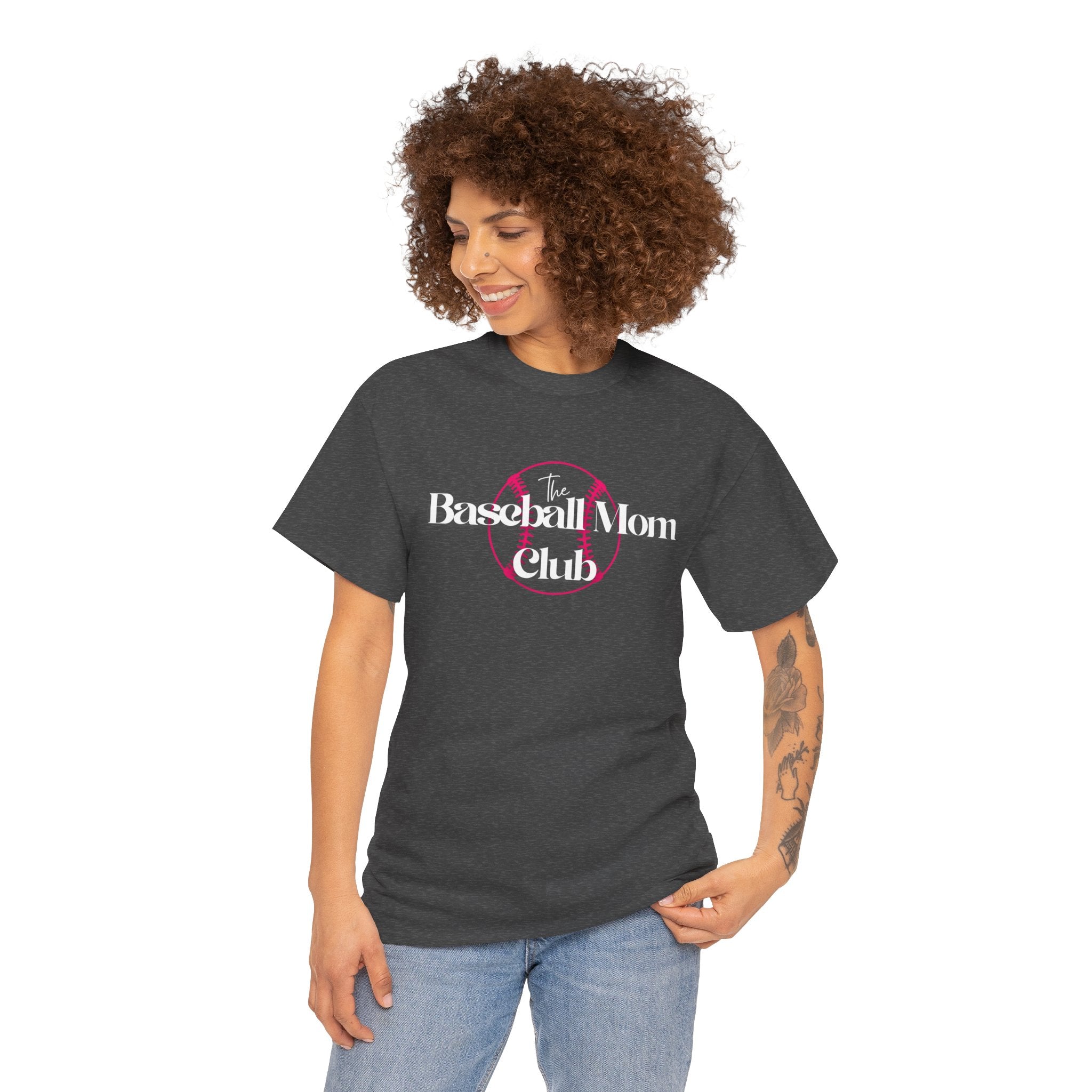 Baseball Mom Club Adult Tee