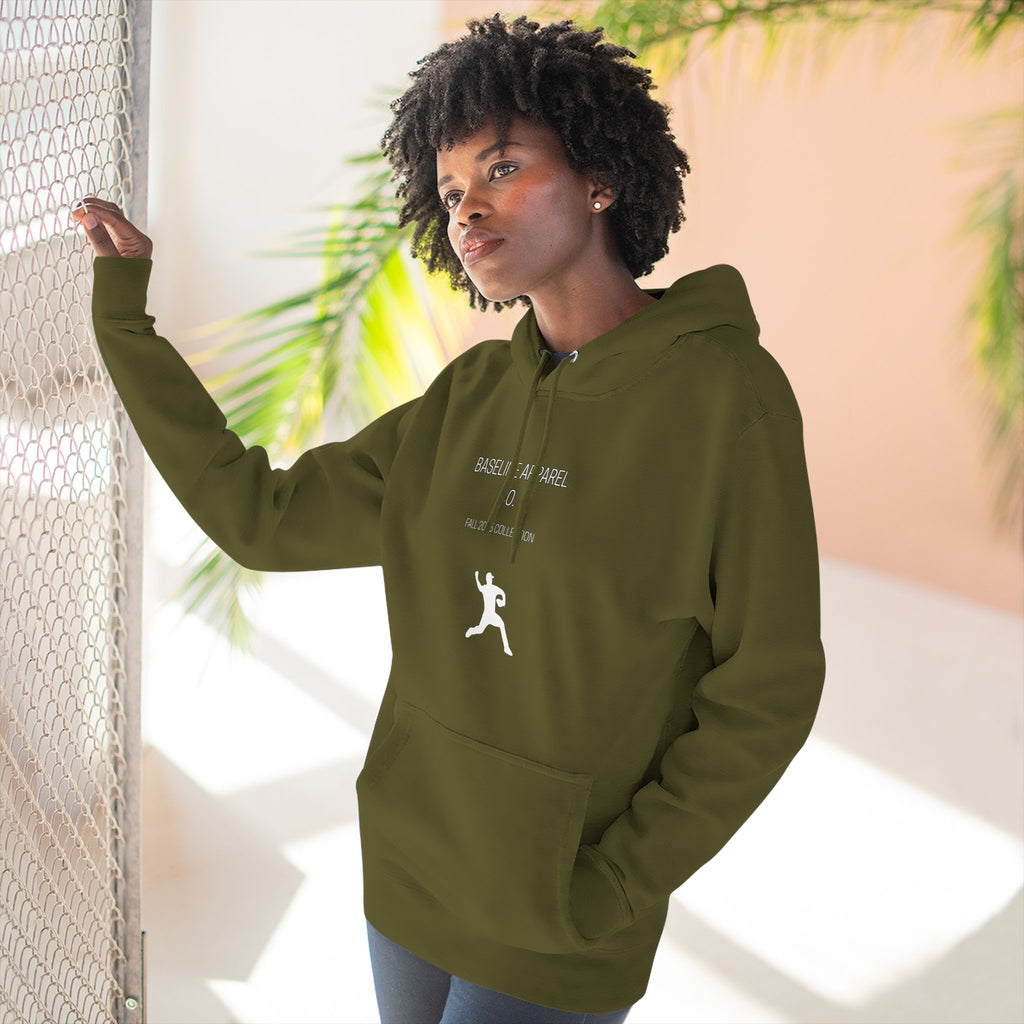 Baseline Apparel Adult Fleece Hoodie