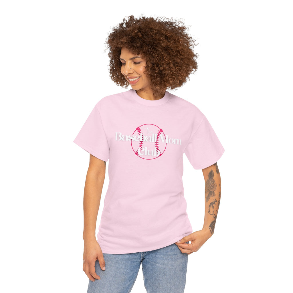 Baseball Mom Club Adult Tee