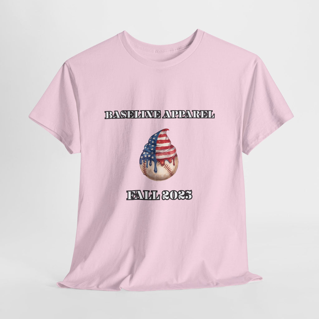 Ice Cream Baseball Adult Tee