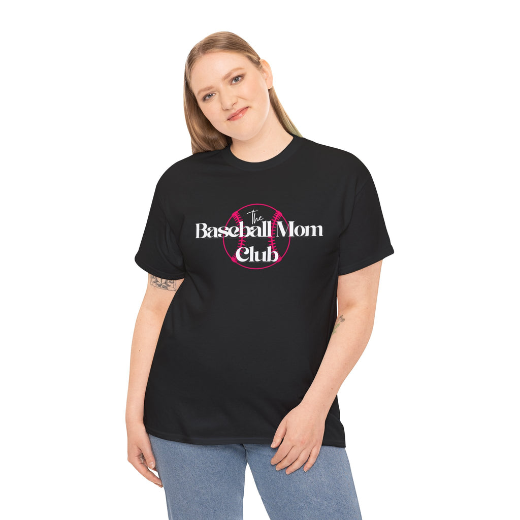 Baseball Mom Club Adult Tee