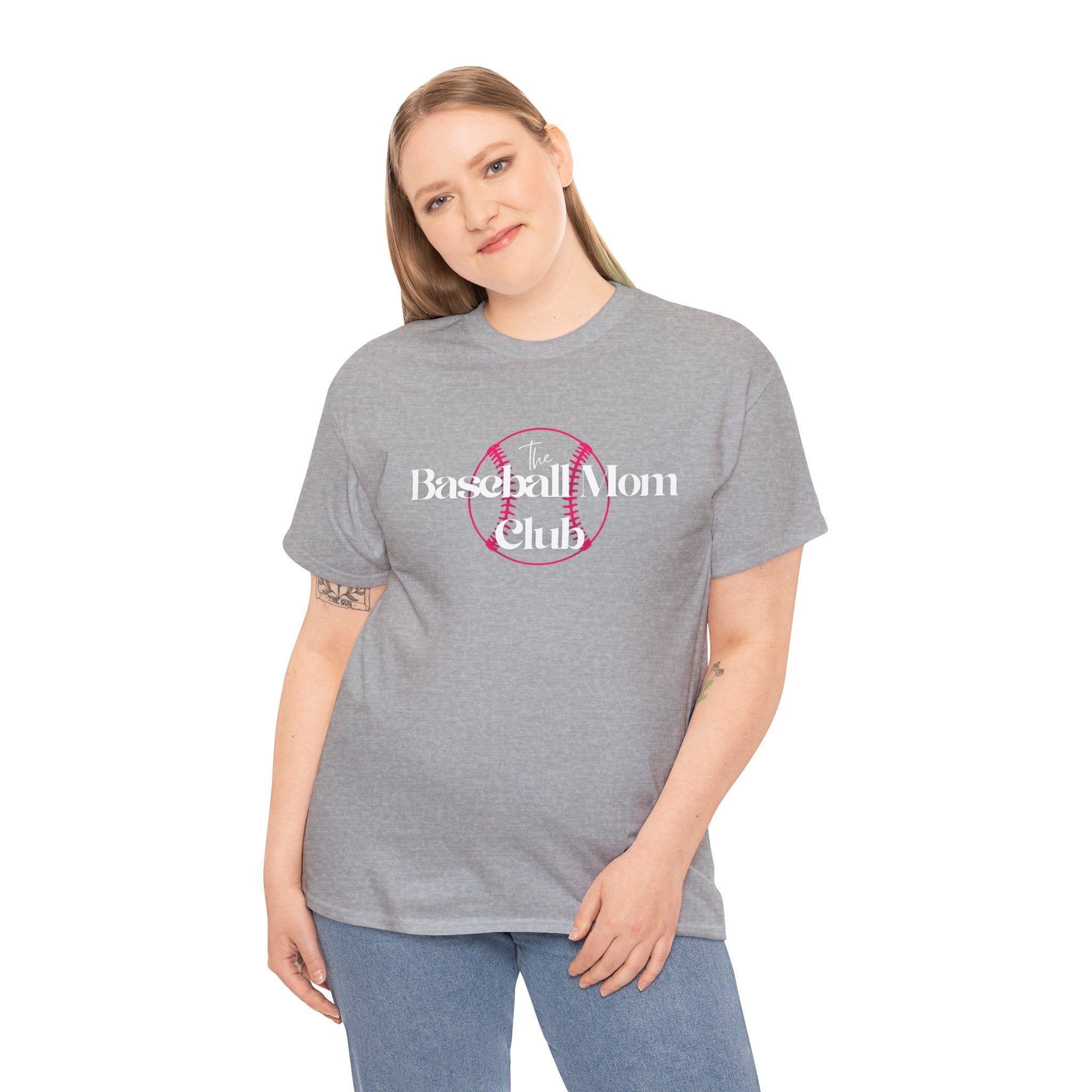 Baseball Mom Club Adult Tee