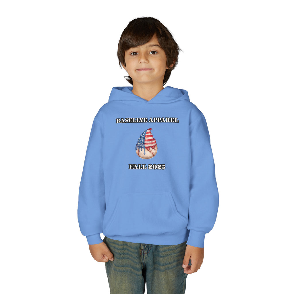 Ice Cream Baseball Youth Hoodie