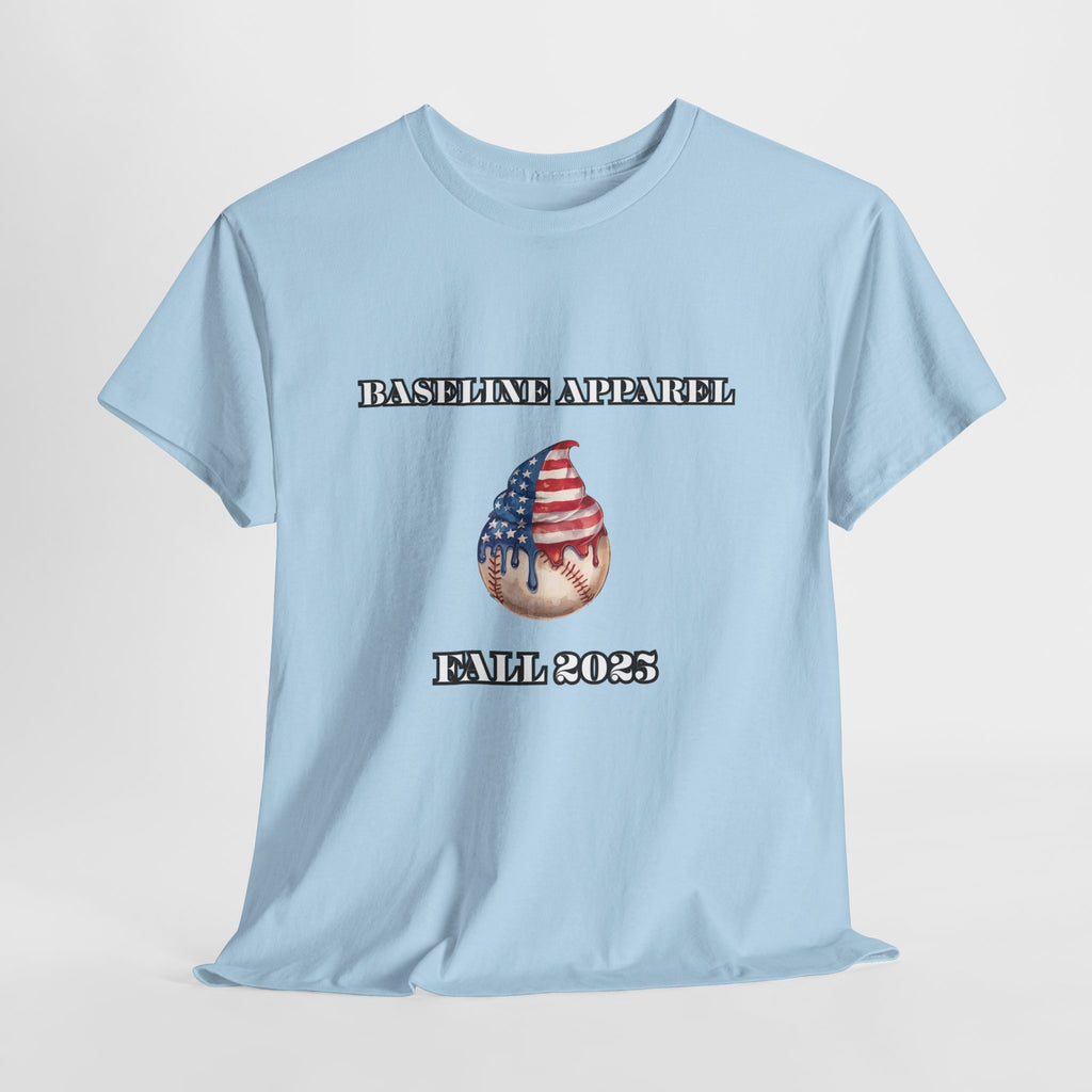 Ice Cream Baseball Adult Tee