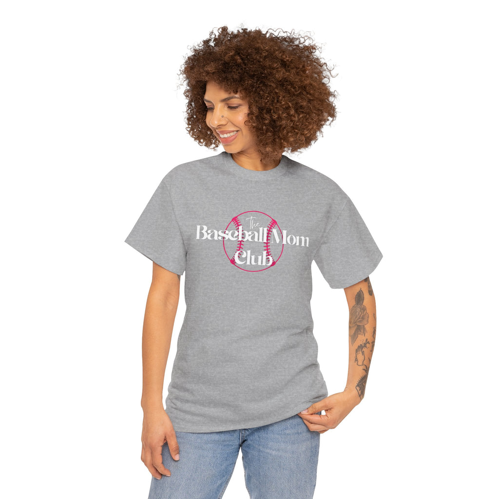 Baseball Mom Club Adult Tee