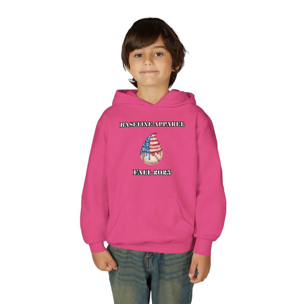Ice Cream Baseball Youth Hoodie