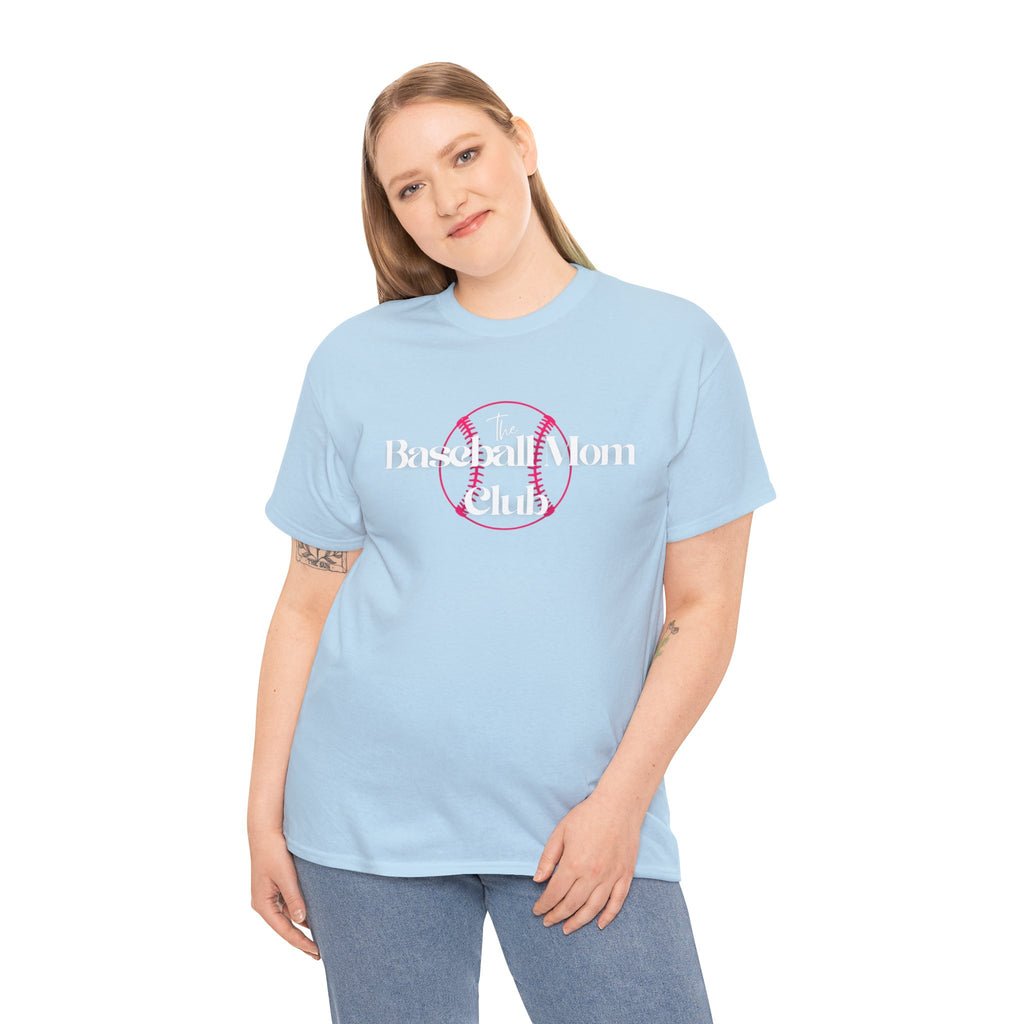 Baseball Mom Club Adult Tee