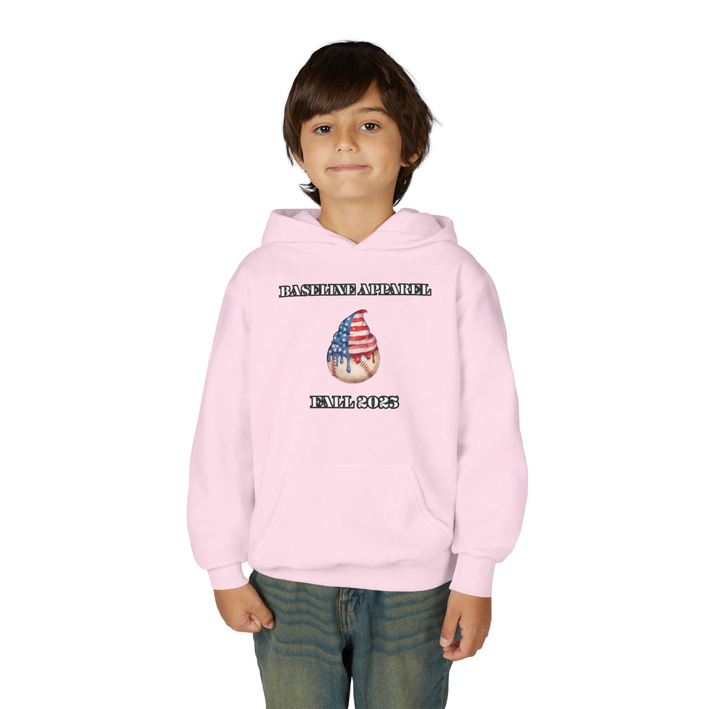 Ice Cream Baseball Youth Hoodie