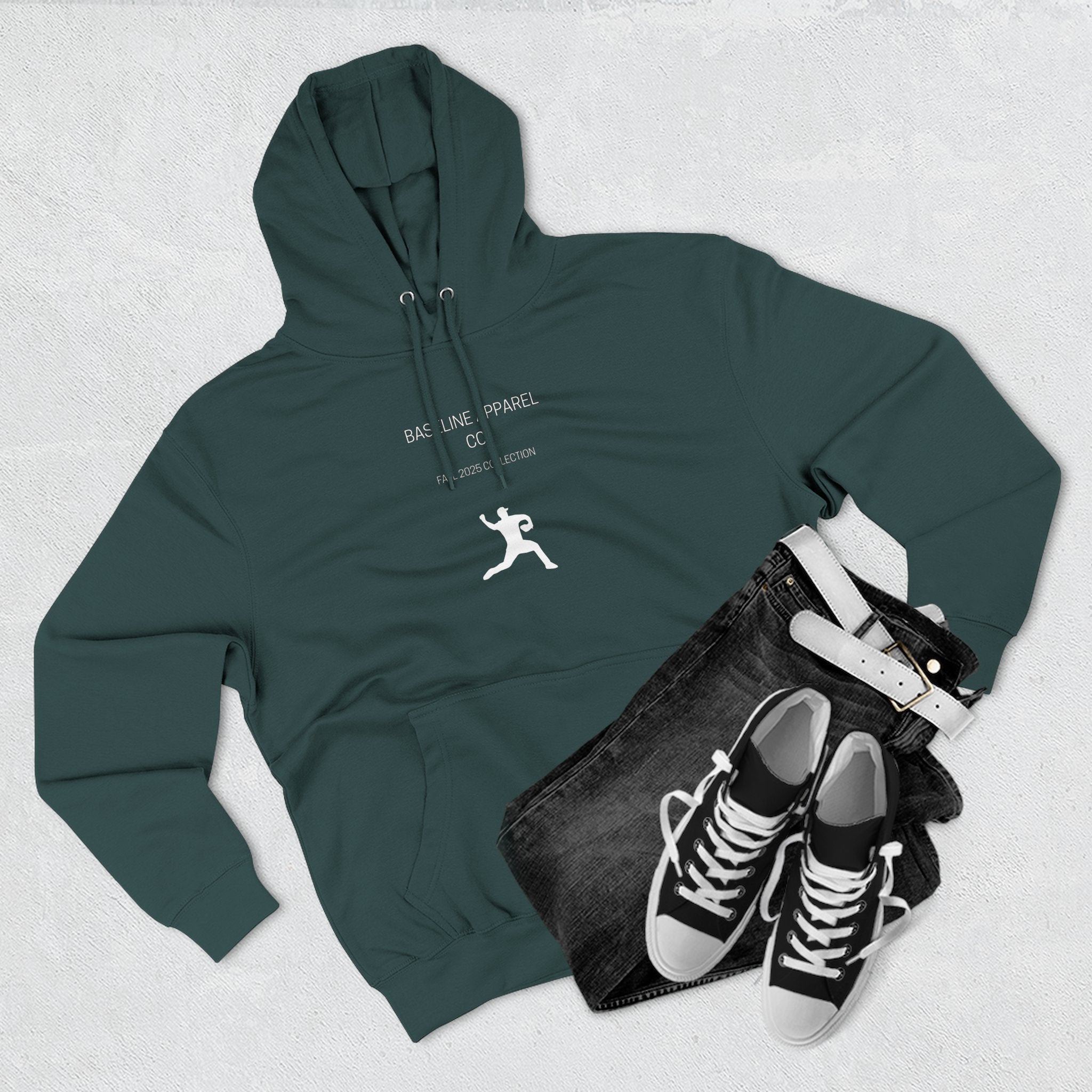 Baseline Apparel Adult Fleece Hoodie