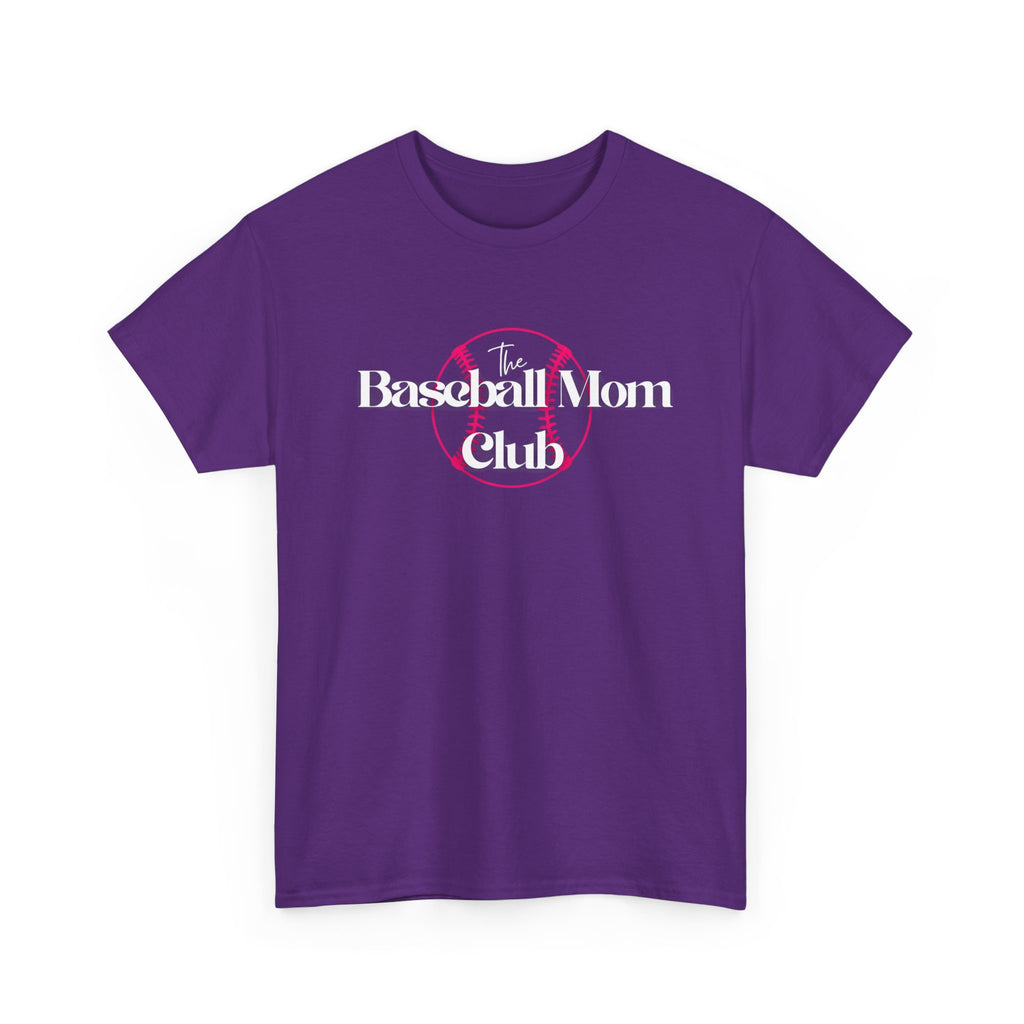 Baseball Mom Club Adult Tee